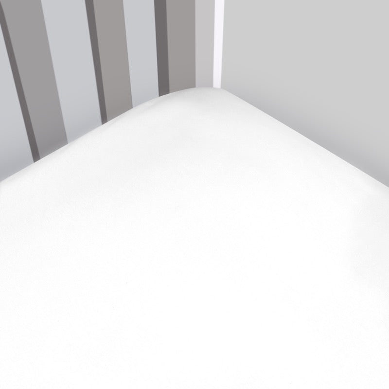 Organic Interlock Fitted Crib Sheet Magnolia Organics